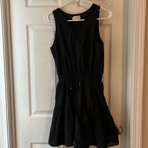 Black universal thread dress